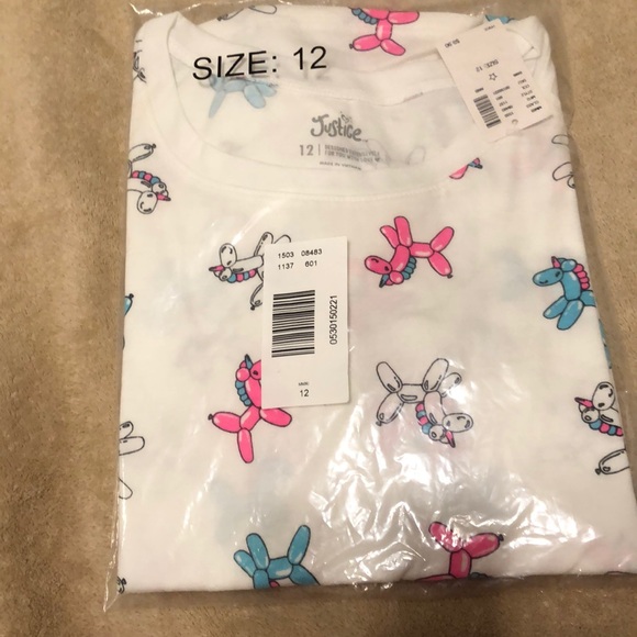 Justice Other - Unicorn Shirt